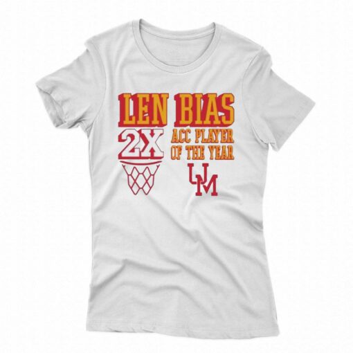 Maryland Terrapins Len Bias Performance Shirt