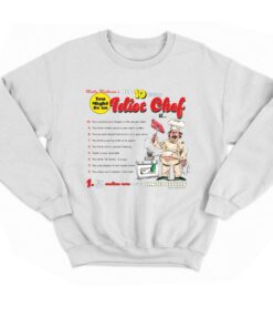 Matty Matheson Idiot Chef If Meens Shirt 4