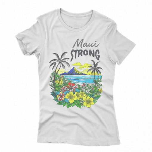 Maui Strong Shirt Fundraiser Helping Wildfires On Maui