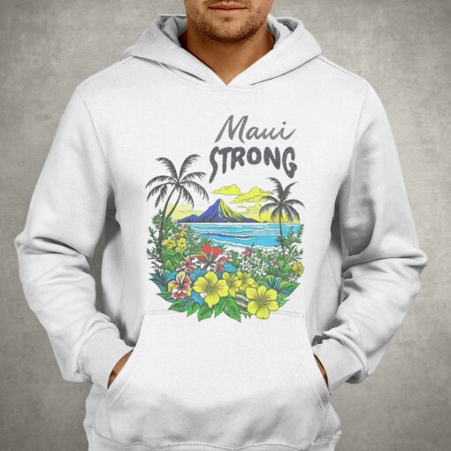 Maui Strong Shirt Fundraiser Helping Wildfires On Maui