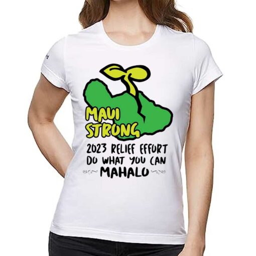 Maui Strong Shirt Fundraiser Lahaina Banyan Tree T-shirt