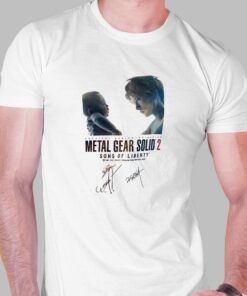 Metal Gear Solid 2 Sons Of Liberty T-shirt Metal Gear Solid 2 Sons Of Liberty T-shirt