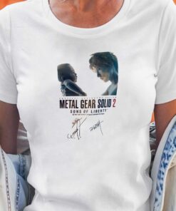 Metal Gear Solid 2 Sons Of Liberty T-shirt Metal Gear Solid 2 Sons Of Liberty T-shirt