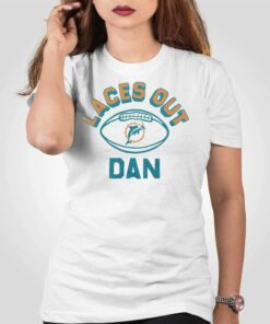 Miami Dolphins Laces Out Dan Shirt Miami Dolphins Laces Out Dan Shirt