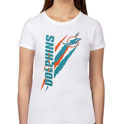 Miami Dolphins Starter Color Scratch T-shirt