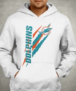 Miami Dolphins Starter Color Scratch T shirt 3
