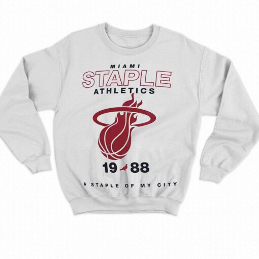 Miami Heat Blazers Nba X Staple Home Team T-shirt