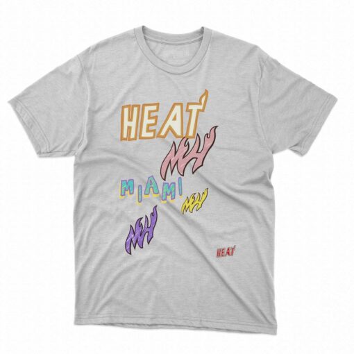 Miami Heat Mitchell Ness Hardwood T-shirt