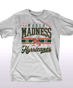 Miami Hurricanes 2023 Ncaa Men’s Basketball Tournament March Madness T-shirt