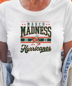 Miami Hurricanes 2023 Ncaa Men’s Basketball Tournament March Madness T-shirt