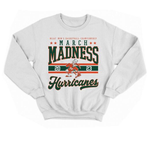 Miami Hurricanes 2023 Ncaa Men’s Basketball Tournament March Madness T-shirt