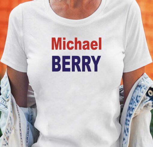 Michael Berry Text Design Shirt