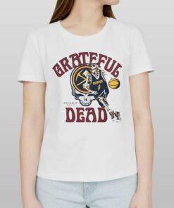 Michael Malone Taking Grateful Dead Denver Nuggets Skull Skeleton Shirt
