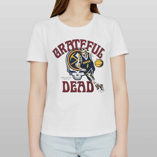 Michael Malone Taking Grateful Dead Denver Nuggets Skull Skeleton Shirt