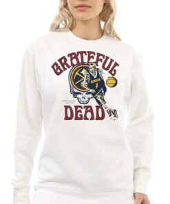 Michael Malone Taking Grateful Dead Denver Nuggets Skull Skeleton Shirt 4