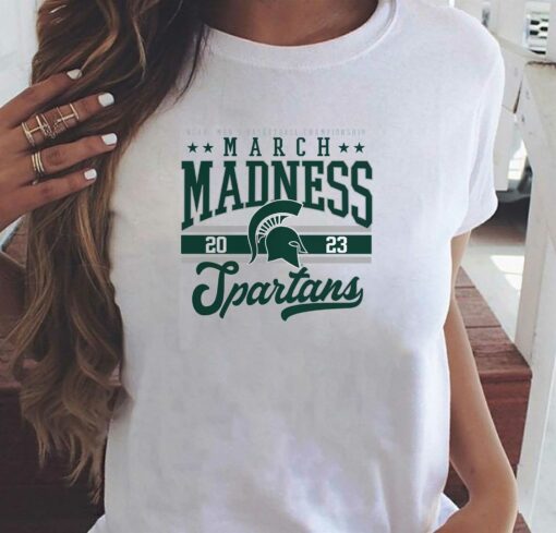 Michigan State Spartans 2023 Ncaa Men’s Basketball Tournament March Madness T-shirt