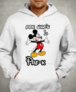 Mickey Mouse Back To School Look Whos In Prek Shirt 3