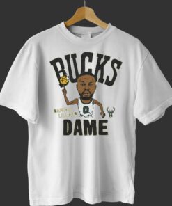 Milwaukee Bucks Damian Lillard Dame Shirt Milwaukee Bucks Damian Lillard Dame Shirt