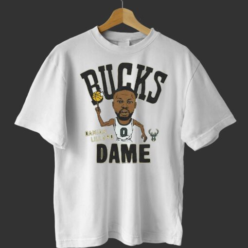 Milwaukee Bucks Damian Lillard Dame Shirt