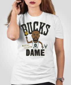 Milwaukee Bucks Damian Lillard Dame Shirt