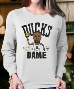 Milwaukee Bucks Damian Lillard Dame Shirt 4