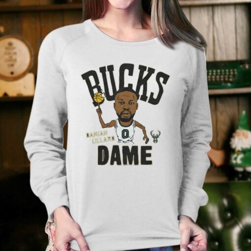 Milwaukee Bucks Damian Lillard Dame Shirt