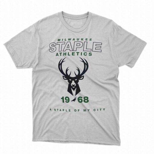 Milwaukee Bucks Nba X Staple Home Team T-shirt