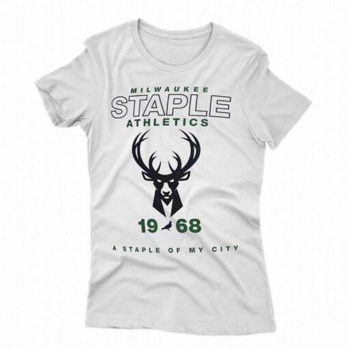 Milwaukee Bucks Nba X Staple Home Team T-shirt