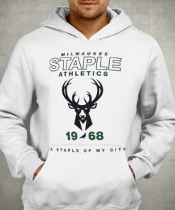 Milwaukee Bucks Nba X Staple Home Team T shirt 3