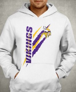 Minnesota Vikings Starter Color Scratch T shirt 3