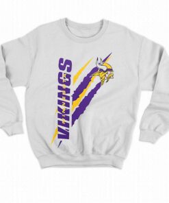 Minnesota Vikings Starter Color Scratch T shirt 4