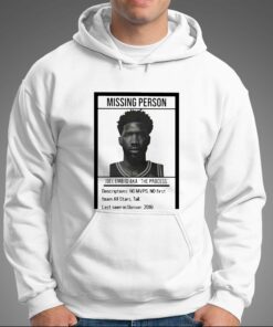 Missing Person Joel Embiid Aka The Process Shirt 3