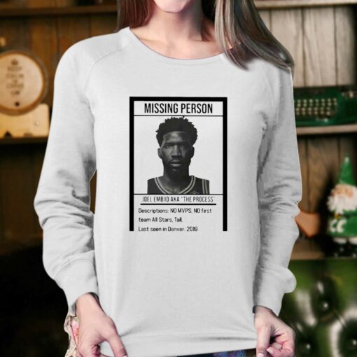 Missing Person Joel Embiid Aka The Process Shirt