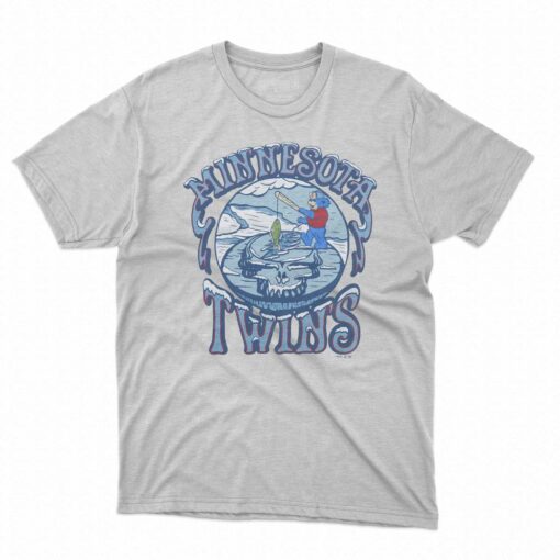 Mlb Grateful Dead Twins Skull Shirt