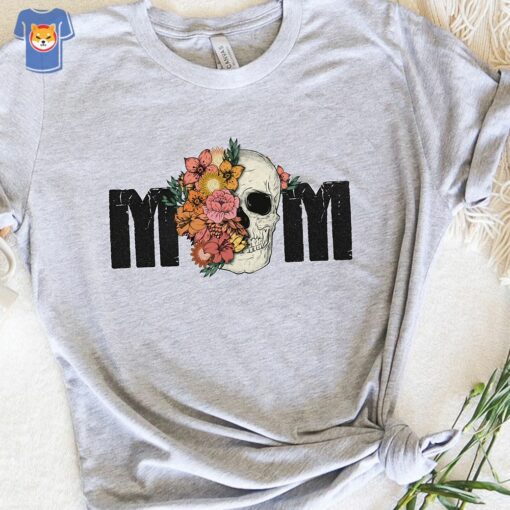 Mom Skull Shirt Funny Mother’s Day Shirt Cool Mama