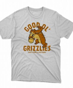 Montana Good Ol Grizzlies Vintage Basketball Out For A Victory Shirt Montana Good Ol Grizzlies Vintage Basketball Out For A Victory Shirt