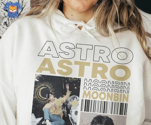 Moonbin Kpop Shirt Astro Sweatshirt V4 Moobin Astro Vintage