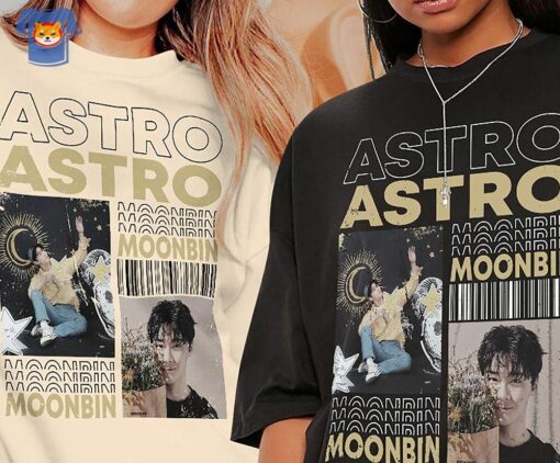 Moonbin Kpop Shirt Astro Sweatshirt V4 Moobin Astro Vintage