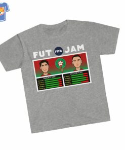 Morroco Achraf Hakimi Hakim Ziyech Nba Jam Style T Shirt 2 Morroco Achraf Hakimi Hakim Ziyech Nba Jam Style T Shirt 3