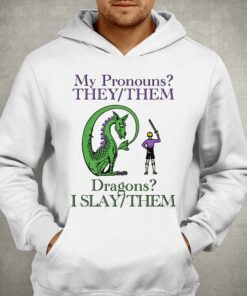 My Pronouns They Them Dragons I Slay Them Shirt 2 My Pronouns They Them Dragons I Slay Them Shirt 3