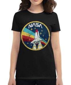 Nasa Alternative Distressed Logo T-shirt