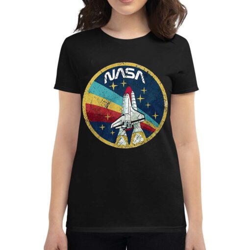 Nasa Alternative Distressed Logo T-shirt