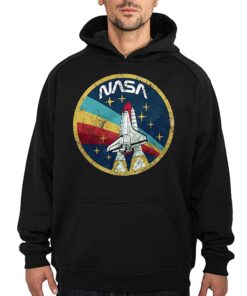 Nasa Alternative Distressed Logo T shirt 3 1
