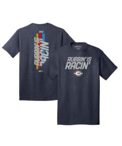 Nascar 75th Anniversary Rubbin’ Is Racin’ Tri-blend T-shirt