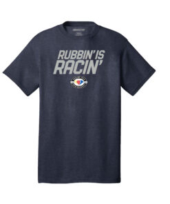 Nascar 75th Anniversary Rubbin’ Is Racin’ Tri-blend T-shirt