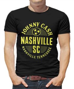 Nashville Sc Johnny Cash Fanatics Branded Oval T-shirt