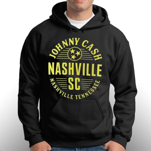 Nashville Sc Johnny Cash Fanatics Branded Oval T-shirt