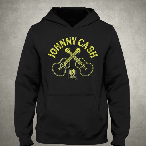 Nashville Sc Johnny Cash Guitars T-shirt