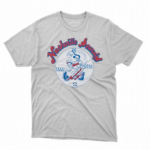 Nashville Sounds Retro Minor League Baseball T-shirt