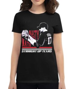 Nathan Eovaldi Nasty Nate Svg Straight Up Texas Shirt